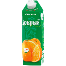 Сок Добрый апельсин 1л.