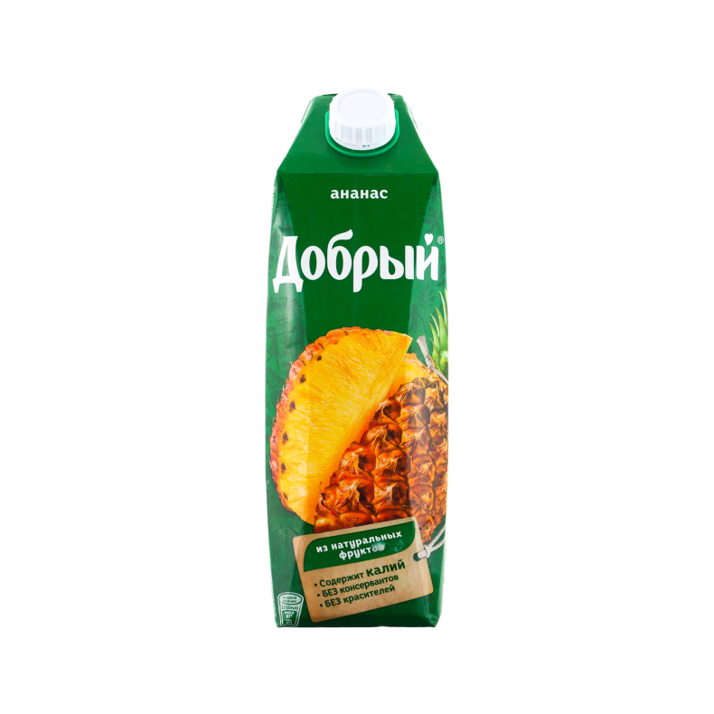 Сок Добрый Ананас 1л